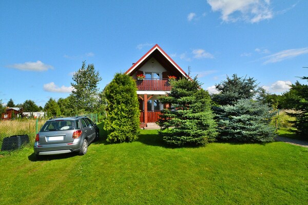 Foto van Comfortabel vakantiehuis met privétuin - Vakantiehuis in Wicie - ExteriorSummer