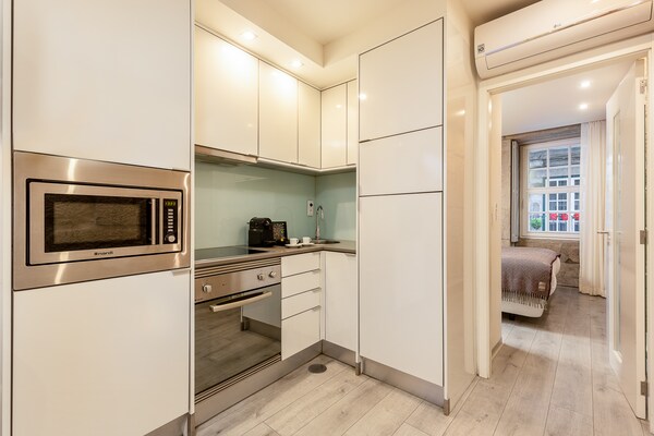 Foto van Appartement met balkon voor 4 gasten - Vakantiehuis in Oporto - Kitchen
