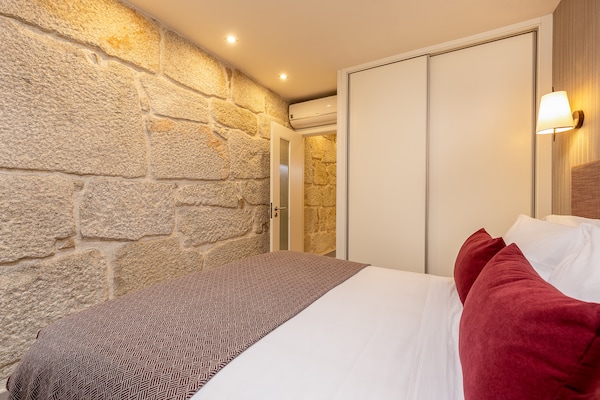 Foto van Appartement met balkon voor 4 gasten - Vakantiehuis in Oporto - BedRoom