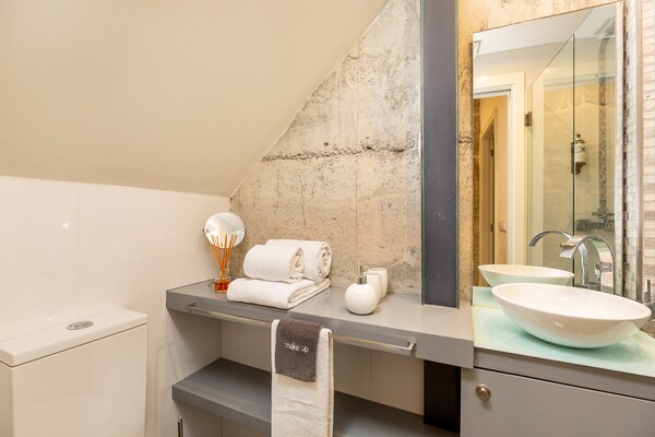 Foto van Porto Verblijf voor 3 in de buurt van Ribeira - Vakantiehuis in Oporto - BathRoom