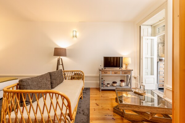 Foto van Studio in Porto met essentiële voorzieningen - Vakantiehuis in Oporto - LivingRoom