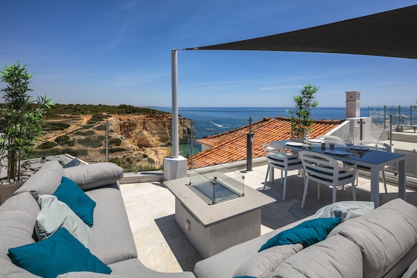 Foto van Appartement met uitzicht op het strand van Benagil - terrace