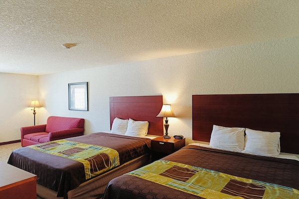 Foto van 2 Queensize Bedden Niet Roken - Vakantiehuis in Pearsall TX - BedRoom